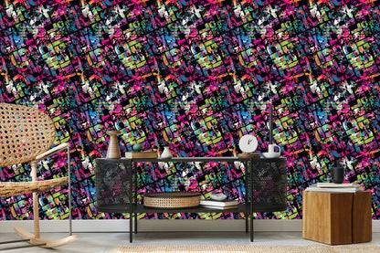 Wallpaper Graffiti In A Girly Version