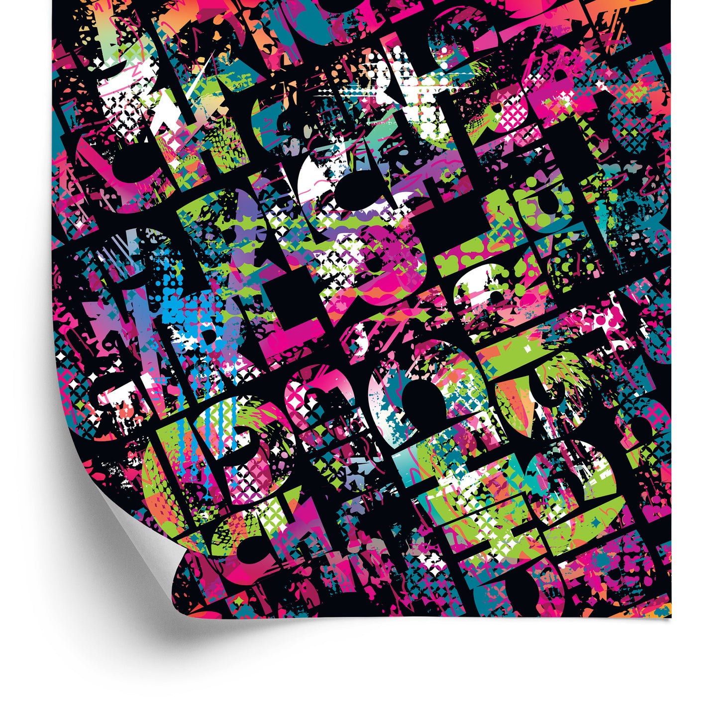 Wallpaper Graffiti In A Girly Version