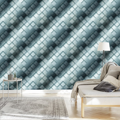 Wallpaper Modern Abstract Concrete Pattern