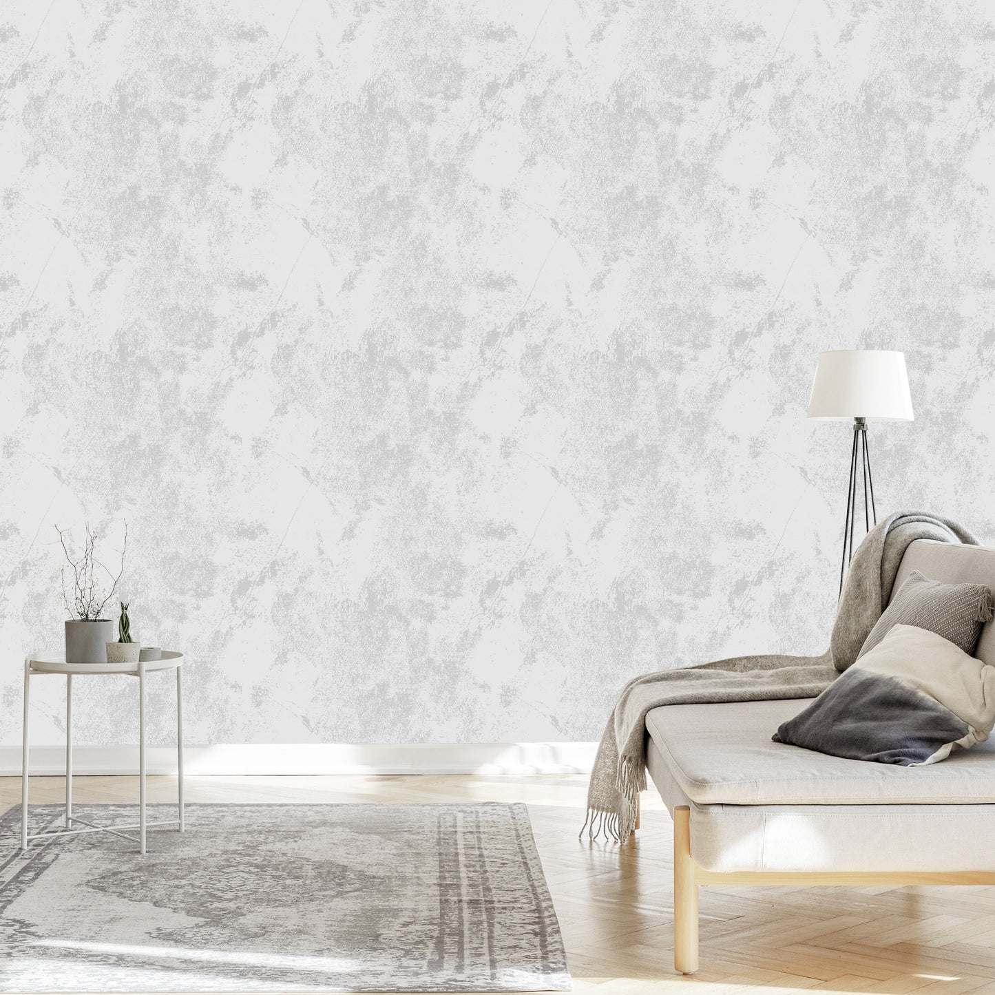 Wallpaper Concrete In Shades Of Gray