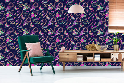 Wallpaper Colorful Dream Catchers