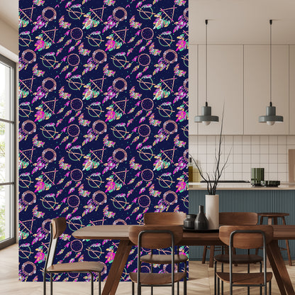 Wallpaper Colorful Dream Catchers