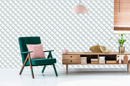 Wallpaper Bright Quilted Pattern