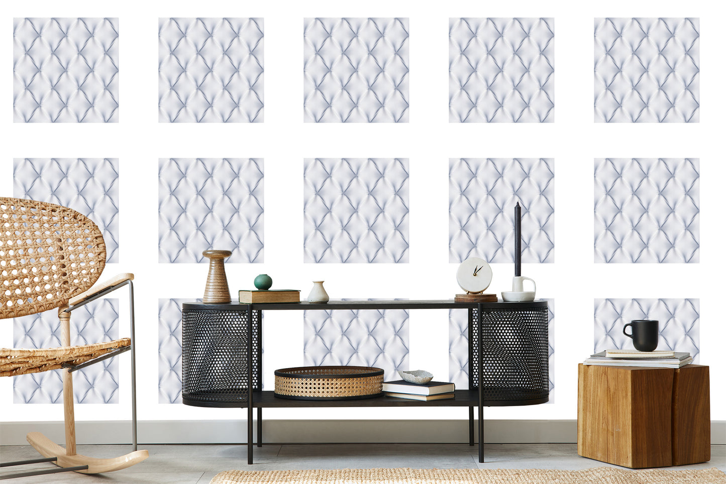 Wallpaper Quilted Pattern
