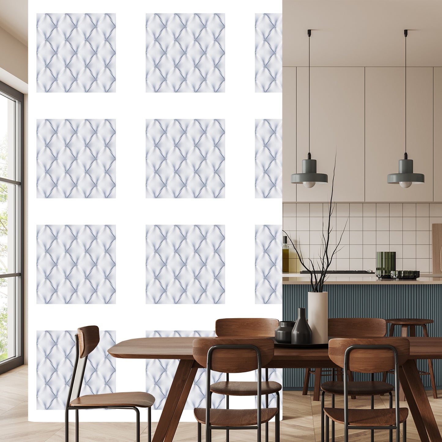 Wallpaper Quilted Pattern