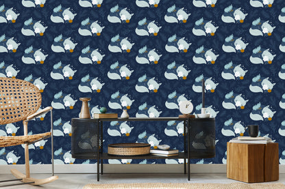 Wallpaper Fox And Nature