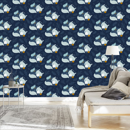 Wallpaper Fox And Nature