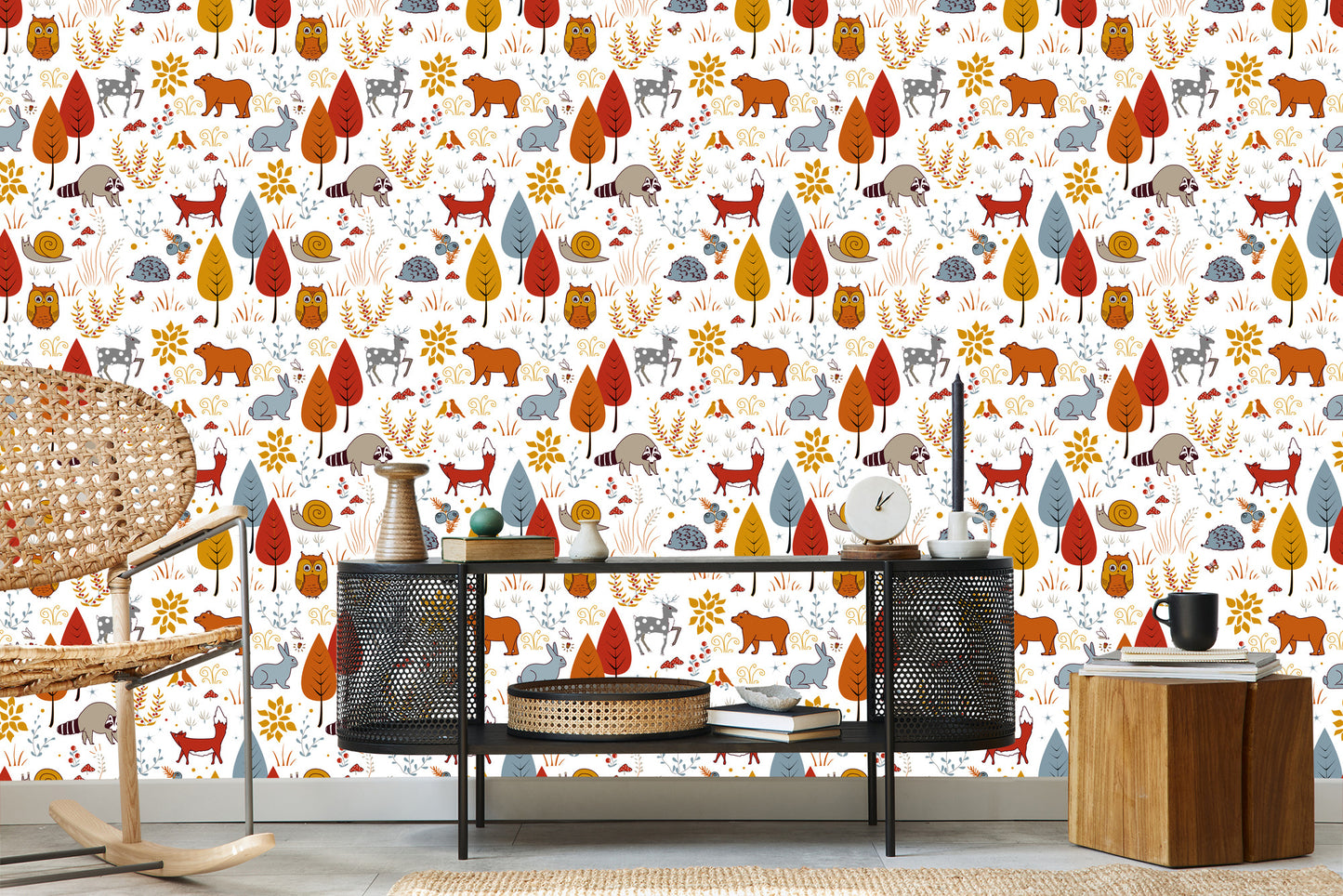 Wallpaper Forest Animals