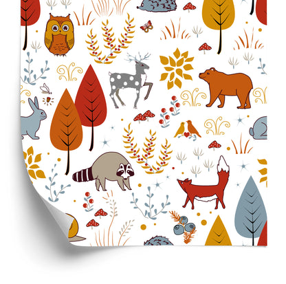 Wallpaper Forest Animals