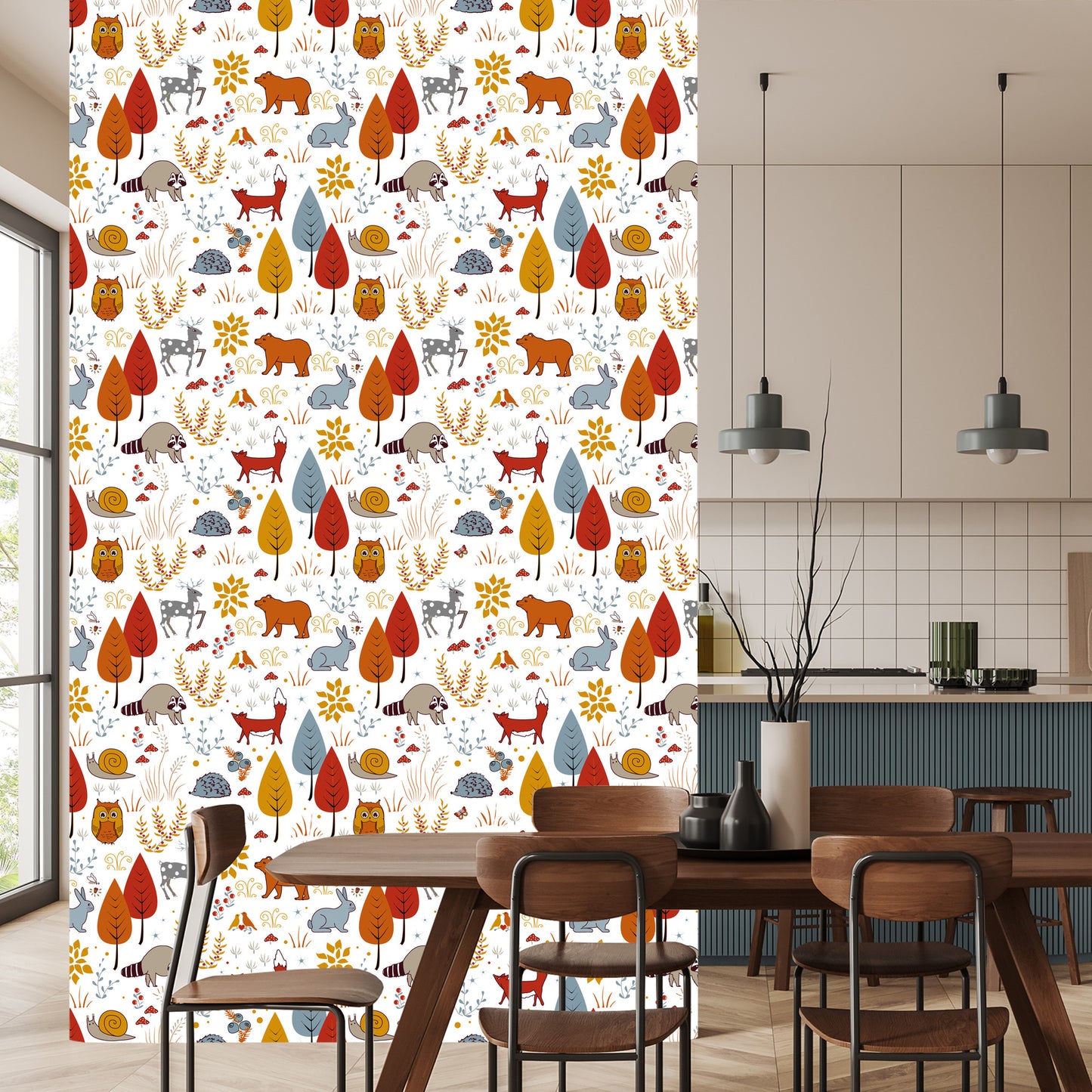 Wallpaper Forest Animals