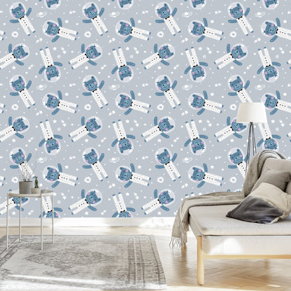 Wallpaper Cosmos Stars Teddy Bears