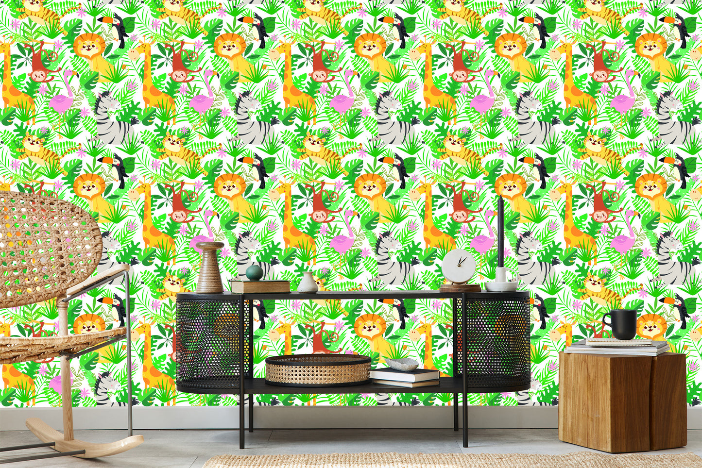 Wallpaper For Children - Wild Animals