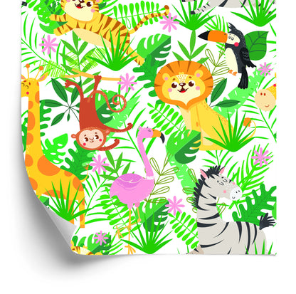 Wallpaper For Children - Wild Animals