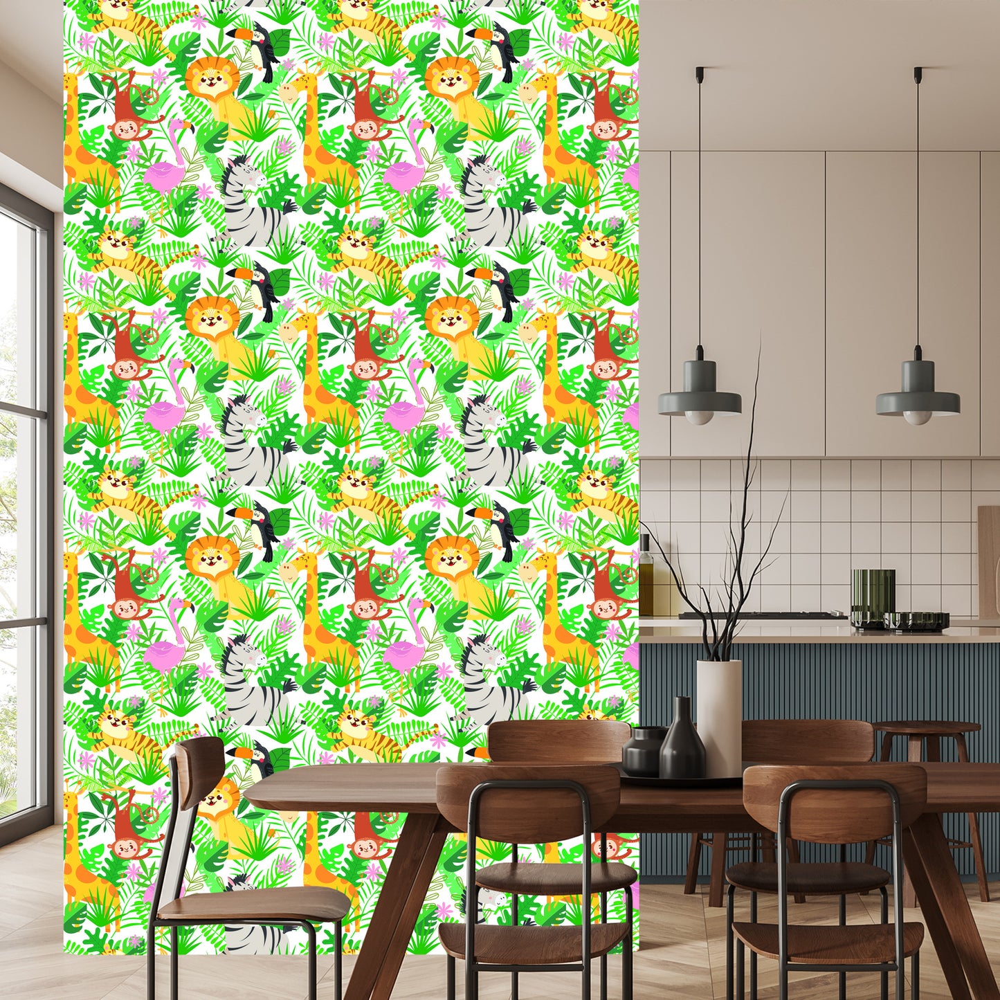 Wallpaper For Children - Wild Animals