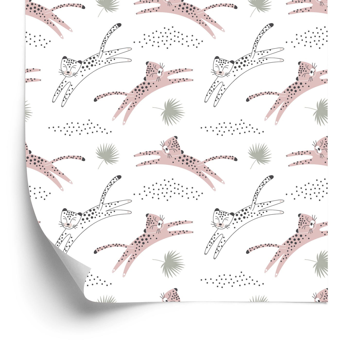 Wallpaper For Children - Wild Cats