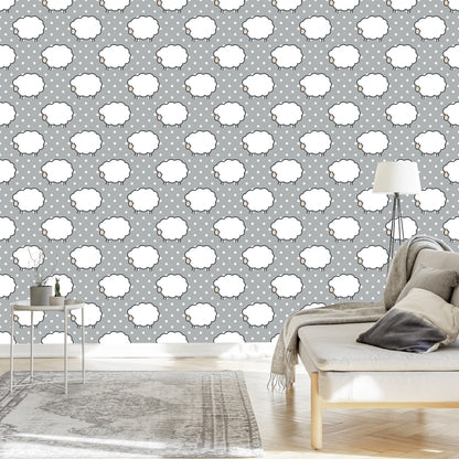 Wallpaper For Children - Sheep