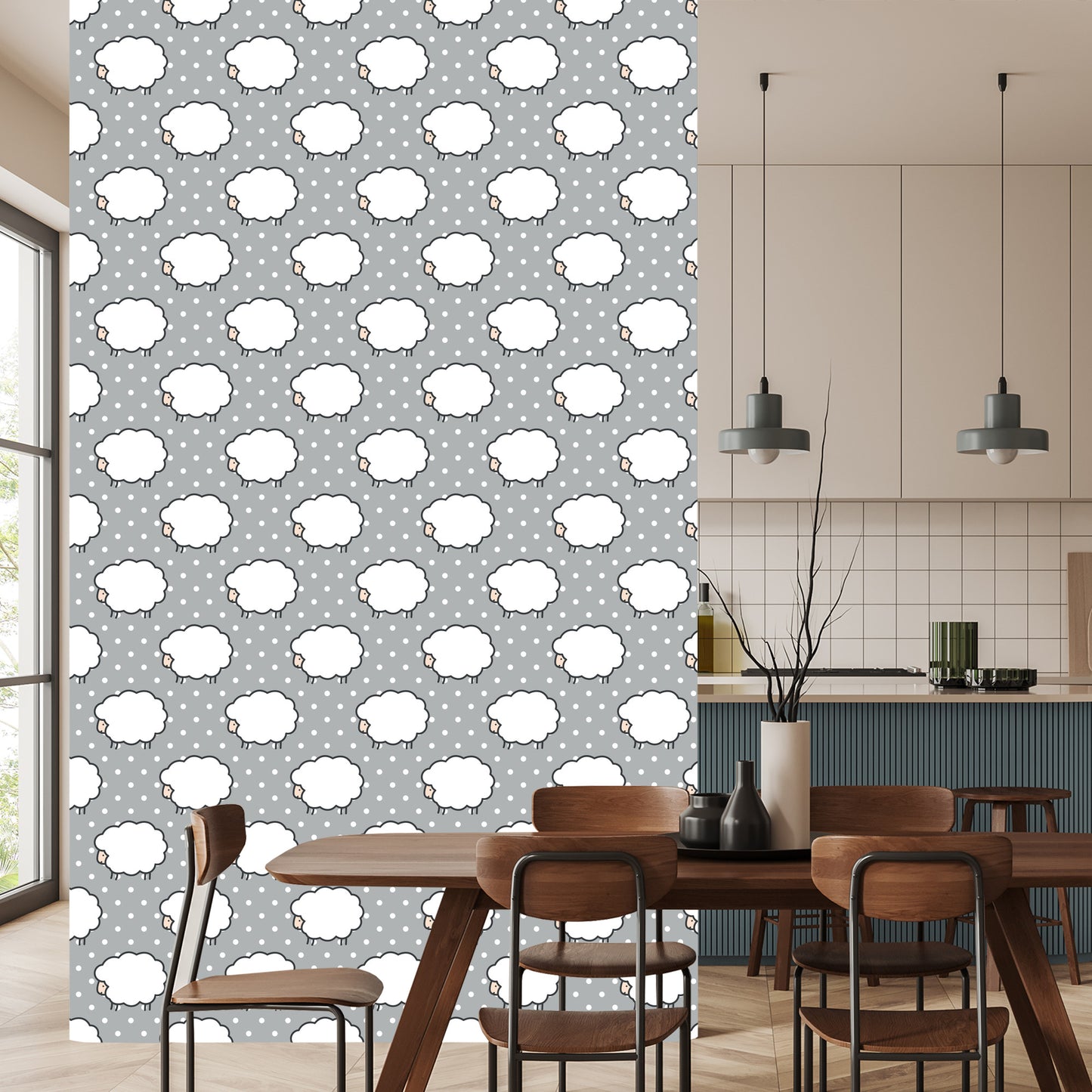 Wallpaper For Children - Sheep