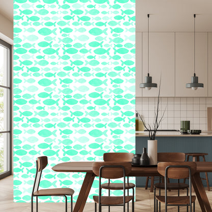 Wallpaper For Children - Watercolor Fish