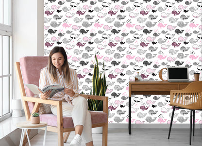 Wallpaper For Children - Whales