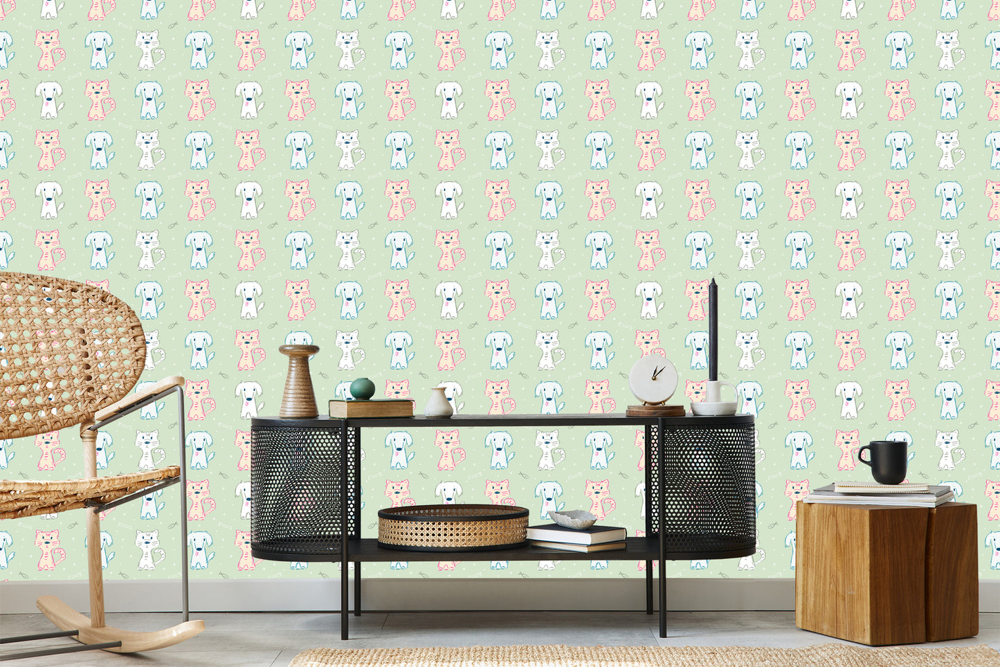 Wallpaper Dogs And Kittens