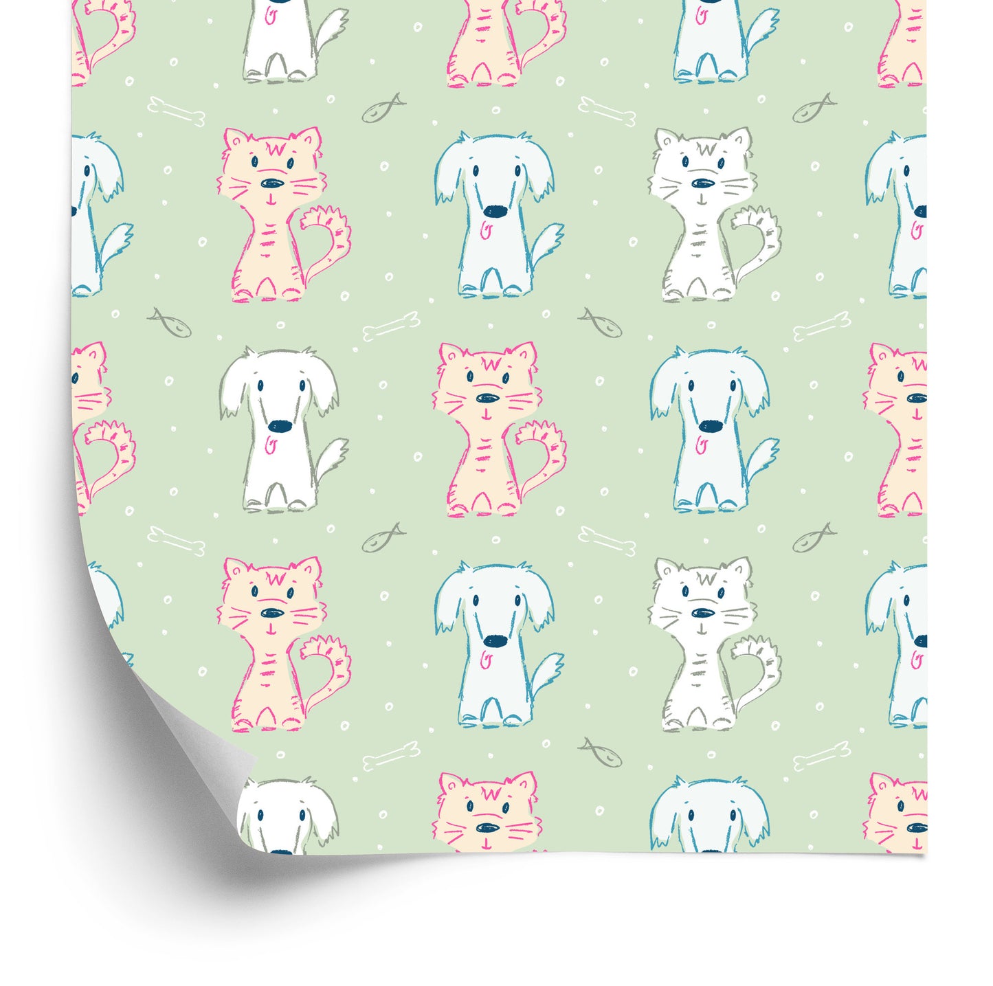 Wallpaper Dogs And Kittens