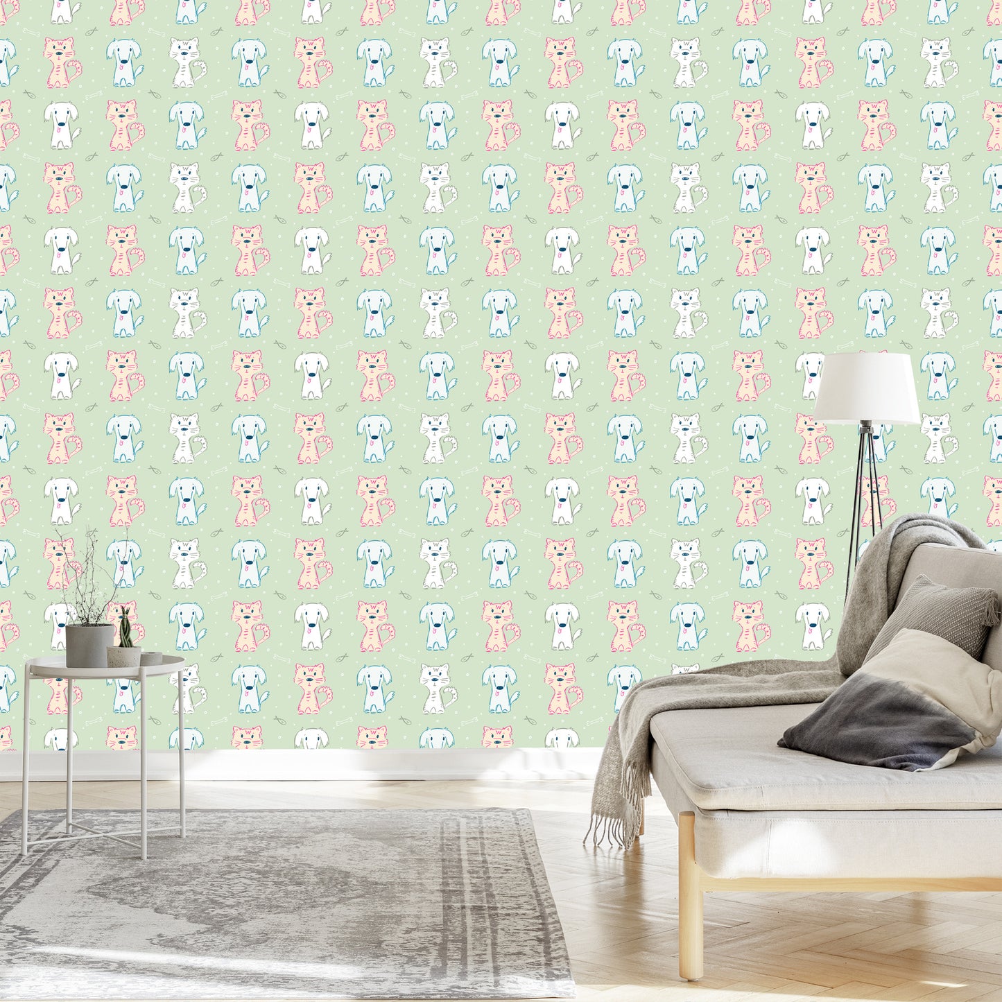 Wallpaper Dogs And Kittens