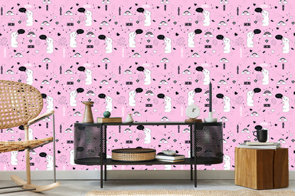 Wallpaper For Children - Sweet Little Kittens