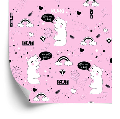 Wallpaper For Children - Sweet Little Kittens