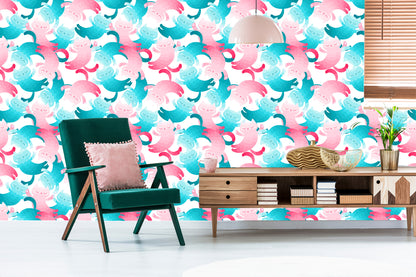 Wallpaper For Children - Colorful Cats
