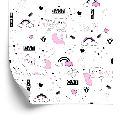 Wallpaper For Children - Adorable Little Cats