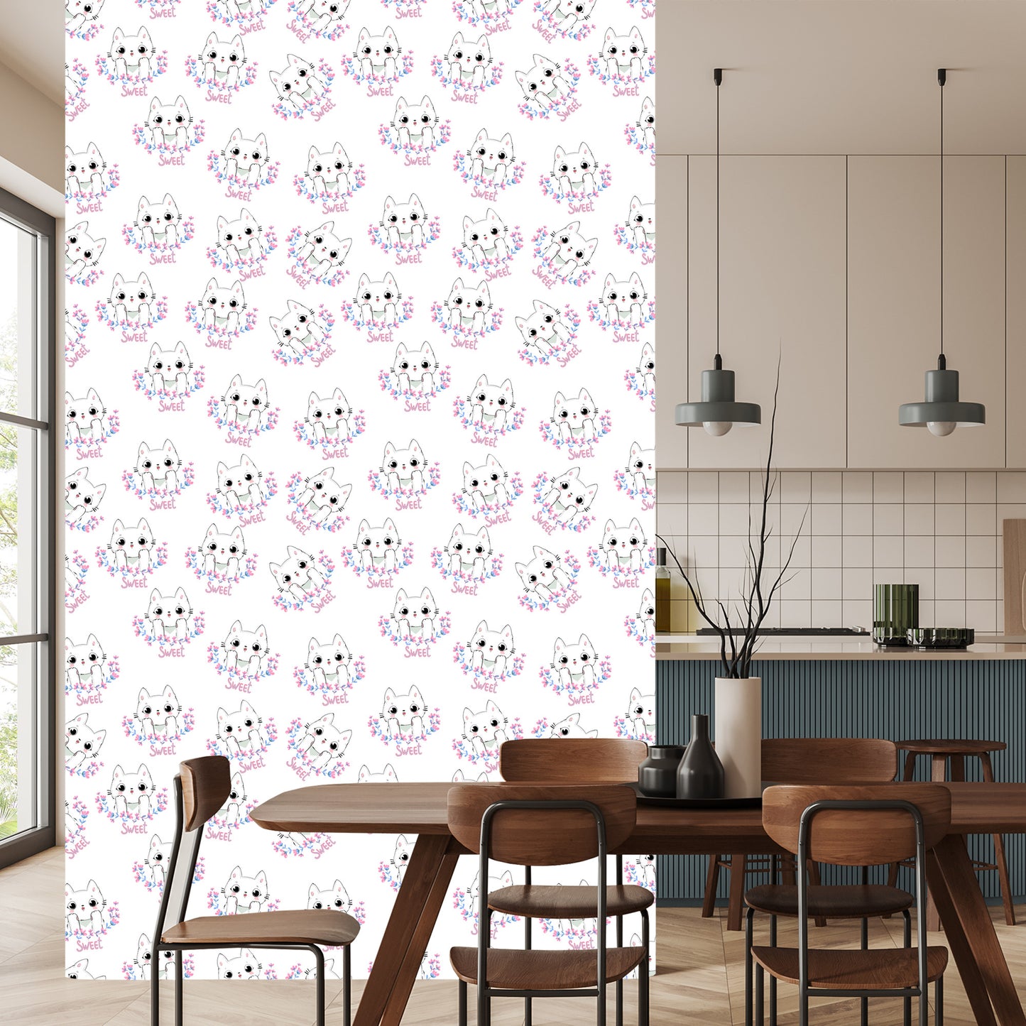 Wallpaper For Children - Sweet Kittens