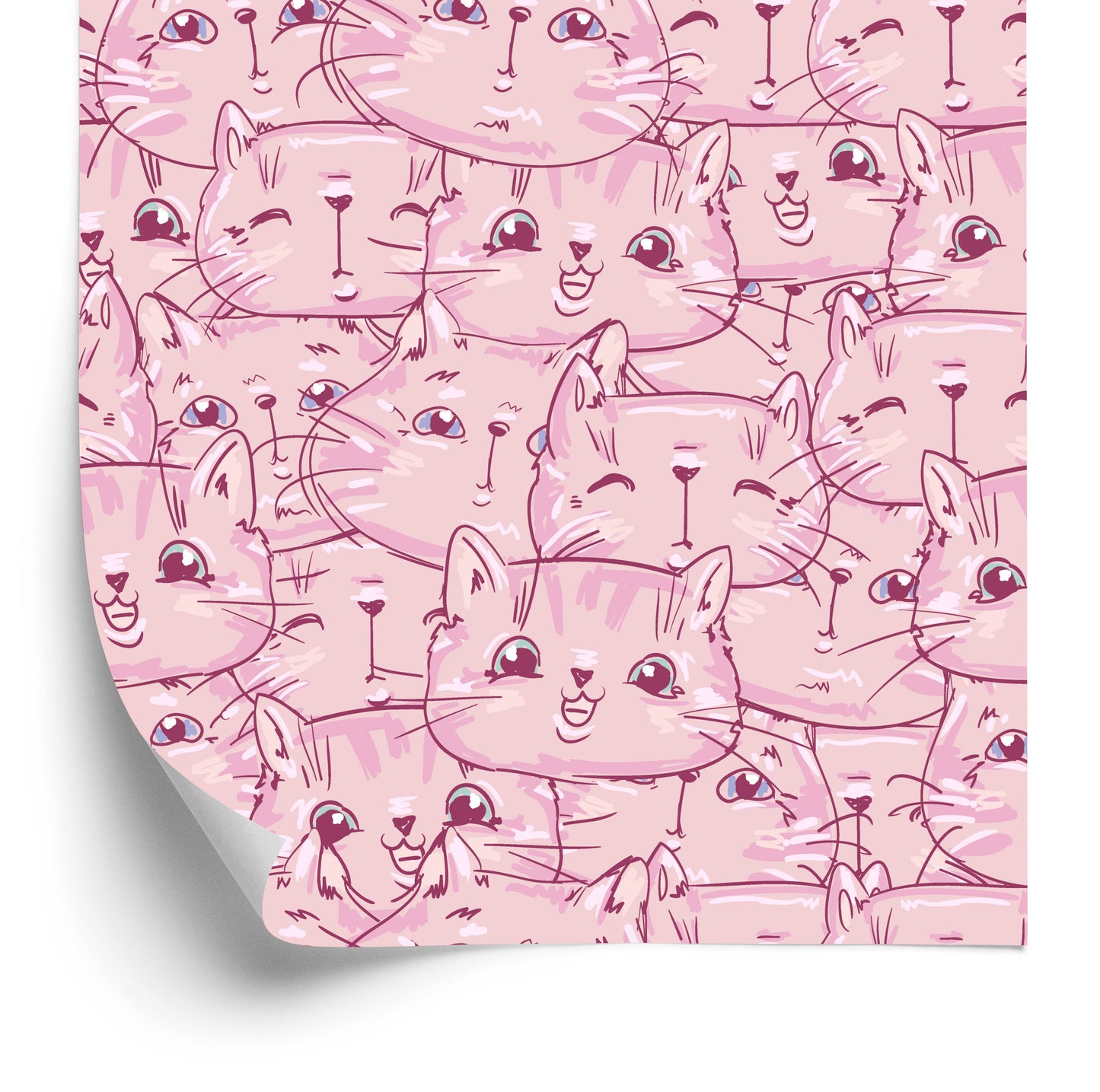 Wallpaper For Children - Little Cats