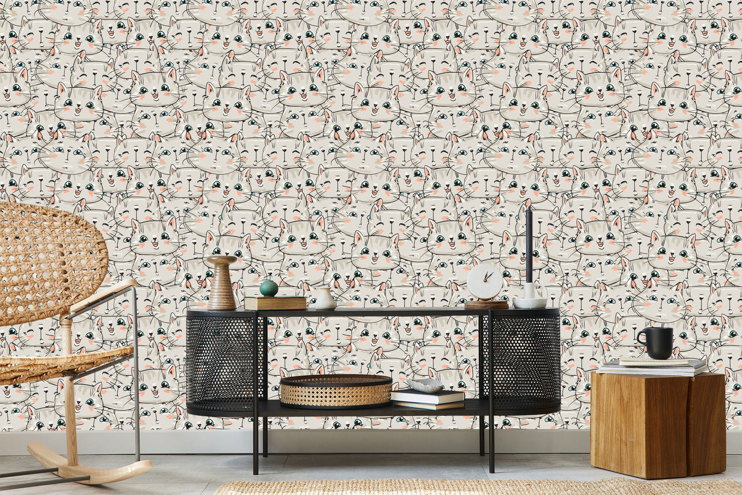 Wallpaper For Children - Little Cats