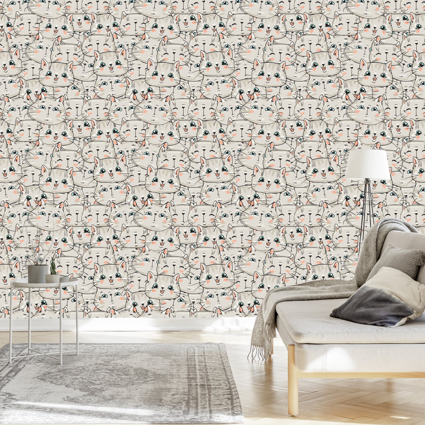 Wallpaper For Children - Little Cats