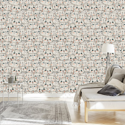 Wallpaper For Children - Little Cats