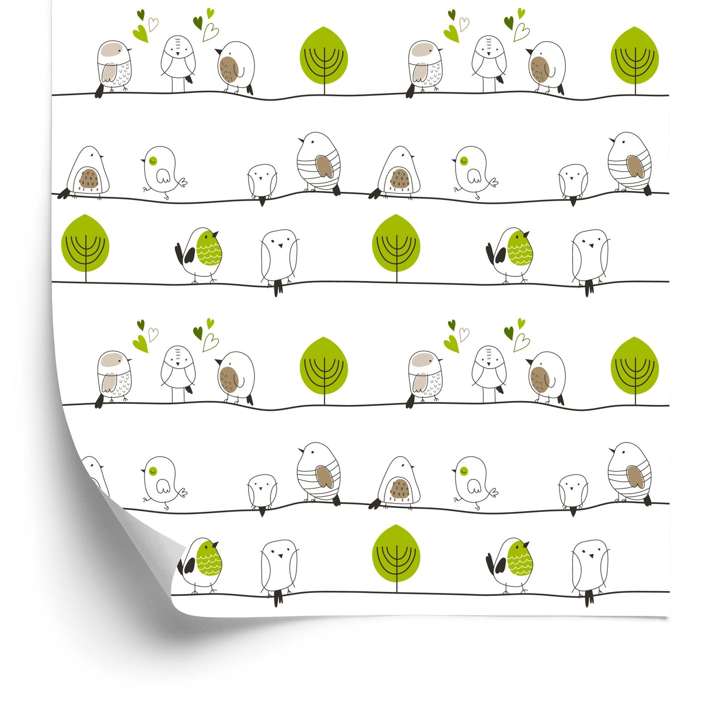 Wallpaper For Children - Birds