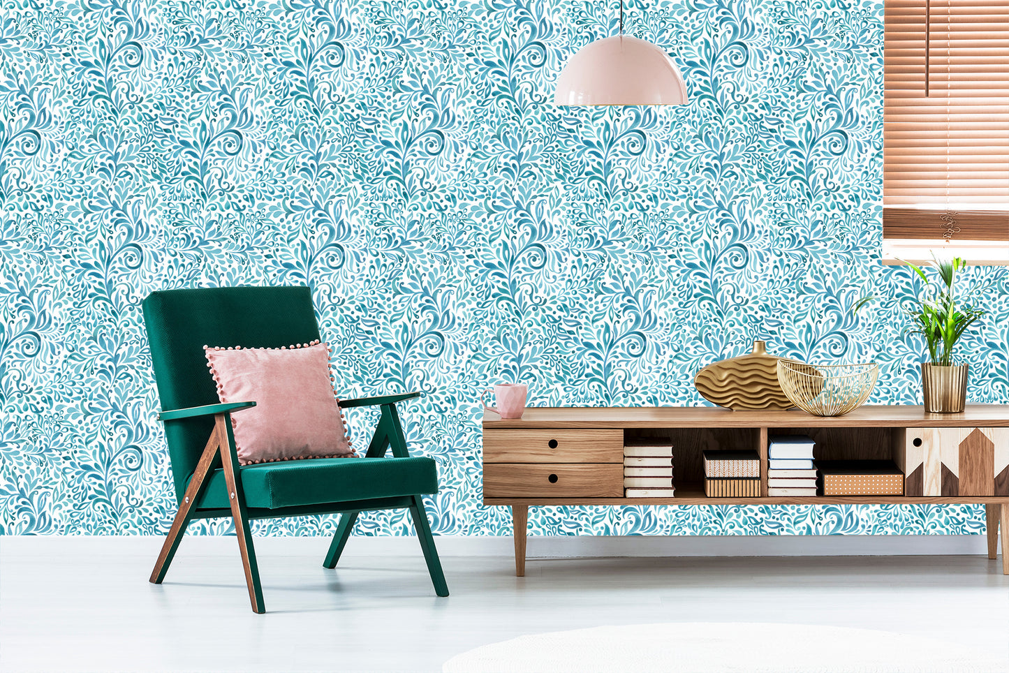Wallpaper Nautical Ornaments