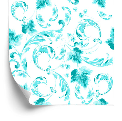 Wallpaper Ornamental Leaves