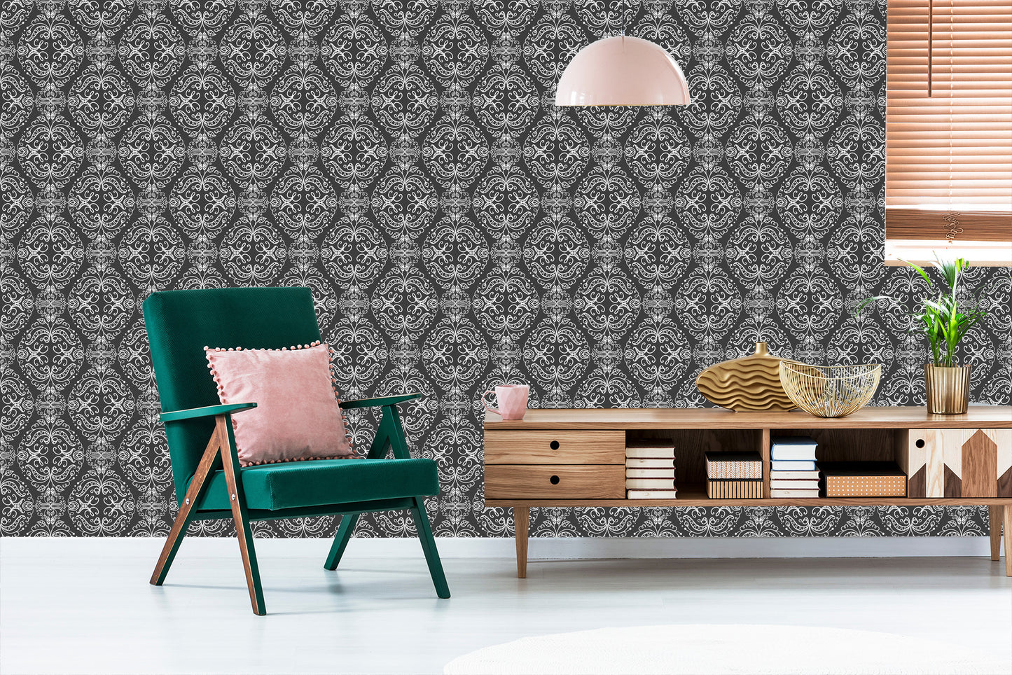 Wallpaper Dignified Ornaments