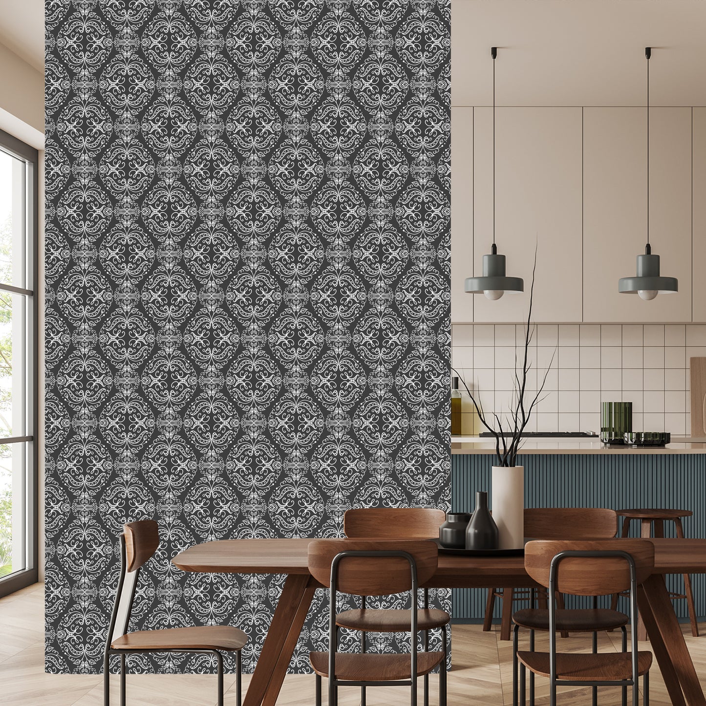 Wallpaper Dignified Ornaments