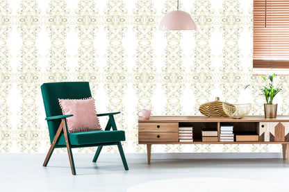 Wallpaper Ornaments In Baroque Style