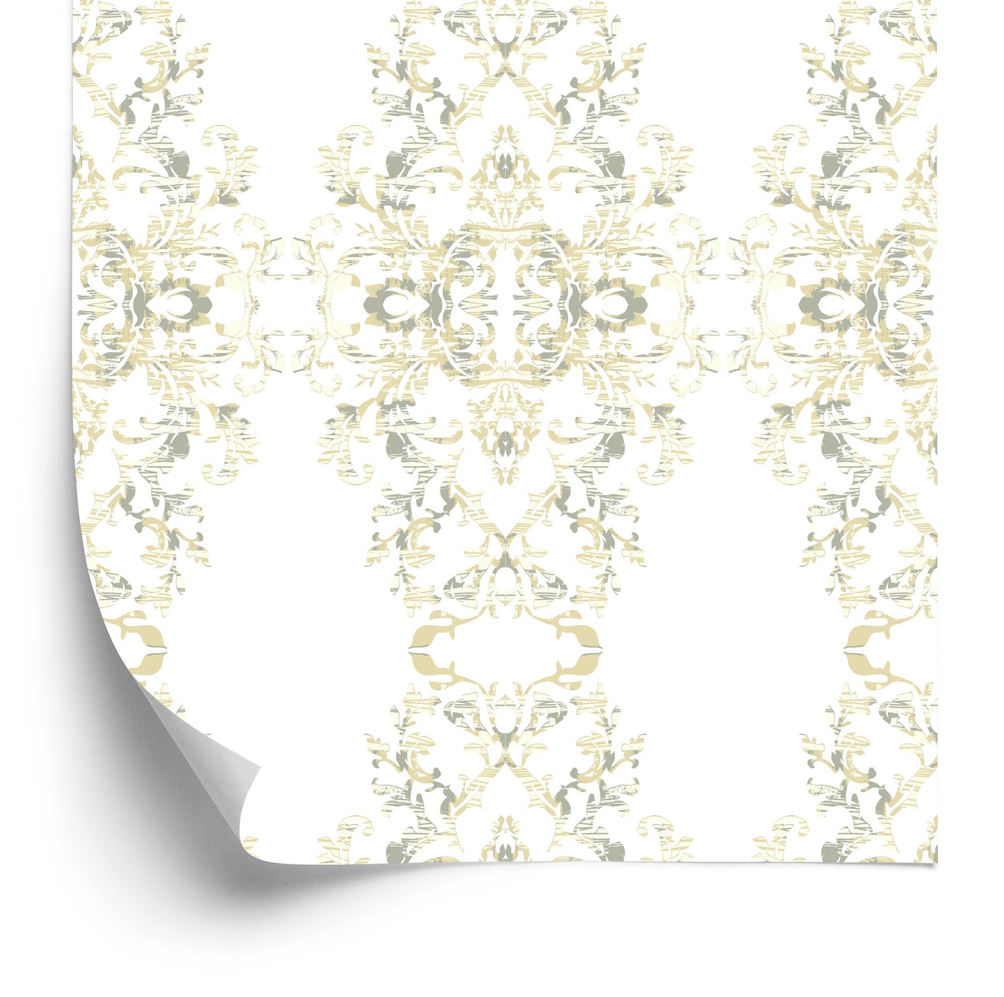 Wallpaper Ornaments In Baroque Style