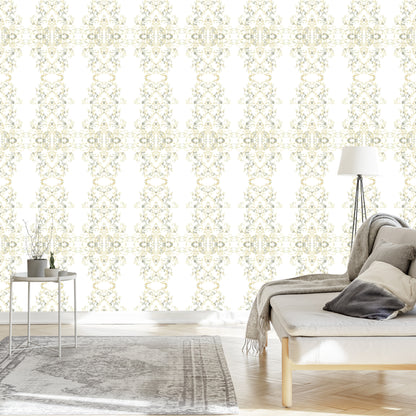 Wallpaper Ornaments In Baroque Style