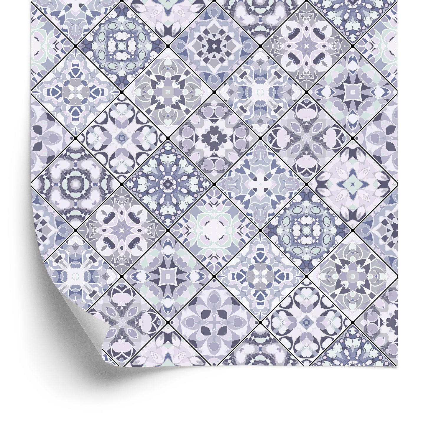 Wallpaper Fashionable Abstract Mosaic
