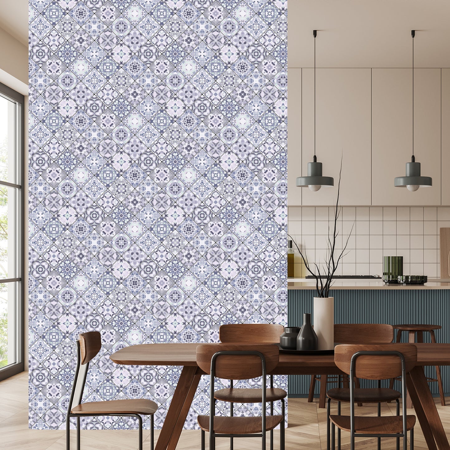 Wallpaper Fashionable Abstract Mosaic