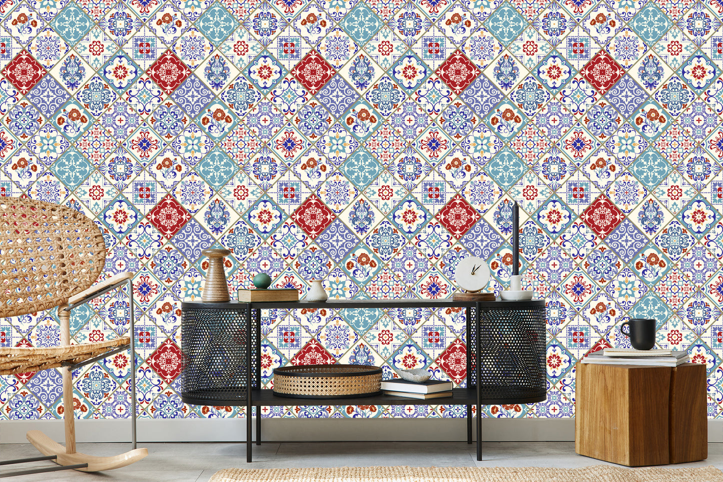 Wallpaper Ornamental Mosaic