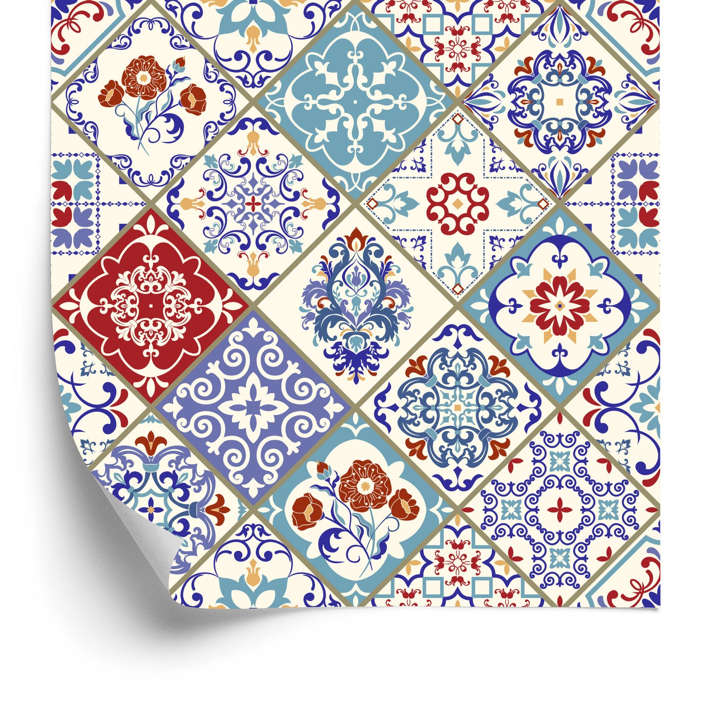 Wallpaper Ornamental Mosaic