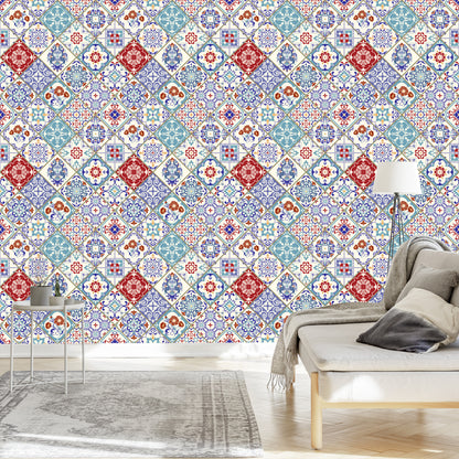 Wallpaper Ornamental Mosaic