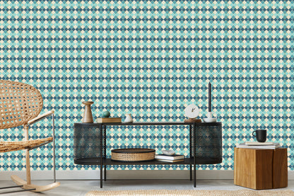 Wallpaper Moroccan Wall Mosaic For Living Room