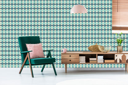 Wallpaper Moroccan Wall Mosaic For Living Room